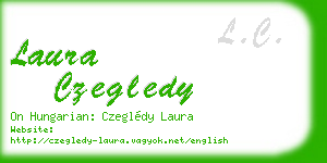 laura czegledy business card